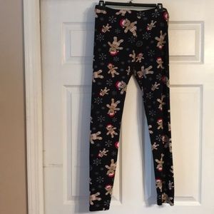 Winter themed leggings